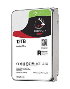 seagate ironwolf pro st12000ne0008 12 tb hard drive - 512e format - sata 600-3.5" drive - internal - 7200rpm - 256 mb buffer - hot pluggable