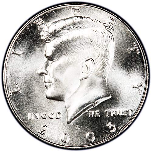 2005 D Satin Finish Kennedy Half Dollar Choice Uncirculated US Mint