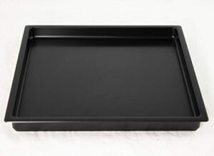 japanese square plastic humidity trays for bonsai tree - 7.5"x 7.5"x 0.75" black