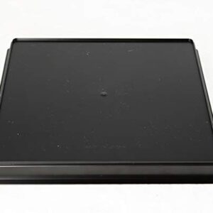 Japanese Square Plastic Humidity Trays for Bonsai Tree - 7.5"x 7.5"x 0.75" Black