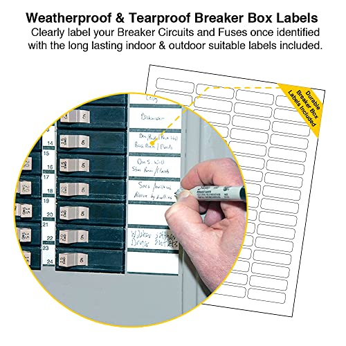 Circuit Breaker Finder with GFCI Circuit Tester & LED flashlight: 3-in-1 Circuit Breaker Finder Multitool to quickly identify the right Circuit Breaker is powering an outlet accurately by VersativTECH