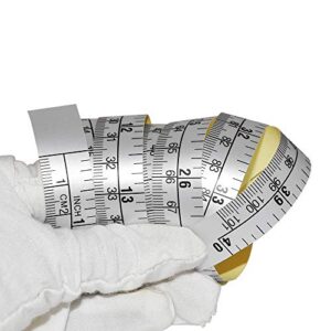 win tape workbench ruler adhesive backed tape measure - left to right - 40 inches 101 centimeters (inches/cm)