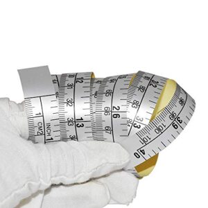 WIN TAPE Workbench Ruler Adhesive Backed Tape Measure - Left to Right - 40 Inches 101 Centimeters (Inches/cm)