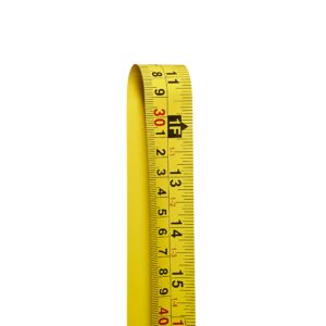 Benchmark - 16ft Tape Measure - Metric and Imperial (feet and Centimeters) (16ft, Black/Yellow, 4)