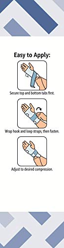 Amazon Brand - Solimo Women’s Wrist Splint, Right Hand, One Size