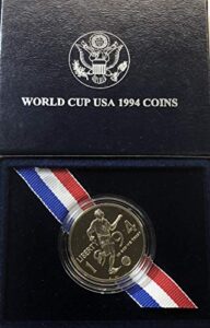 1994 p world cup soccer comes in us mint box half dollar proof us mint