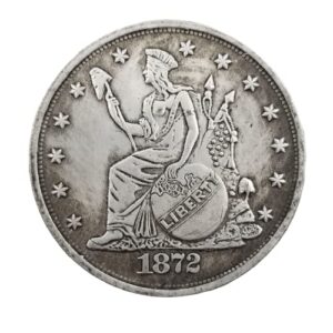 wuting marshling best morgan us dollars-1872 coin collecting-us dollar usa old pre morgan dollar -handmade coin perfect quality