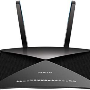 NETGEAR Nighthawk X10 AD7200 802.11ac/ad Quad-Stream WiFi Router, 1.7GHz Quad-core Processor, Plex Media Server, Compatible with Amazon Alexa (R9000) (Renewed)