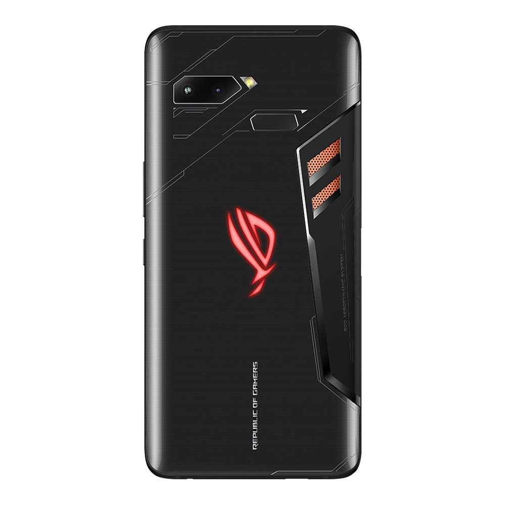 ASUS ROG Phone (ZS600KL) 6.0 inchs with 8GB RAM / 128GB Storage, (GSM ONLY, NO CDMA) Factory Unlocked International Version No-Warranty Cell Phone (Black)