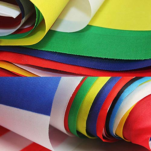 AMAPON 200 Countries Flags,164 Feet World Flags,Decorations International Flags,World Party Decoration,World Cup Olympics Flags,String Flags,Bunting Banner Bar-Sports Clubs-Grand Opening