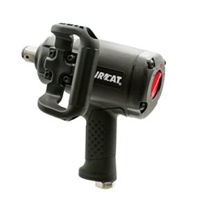 aircat pneumatic tools 1870-p 1-inch super duty composite pistol grip impact wrench 2,100 ft-lbs