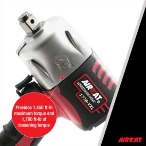 AIRCAT Pneumatic Tools 1778-VXL 3/4-Inch Vibrotherm Drive Composite Impact Wrench 1700 ft-lbs