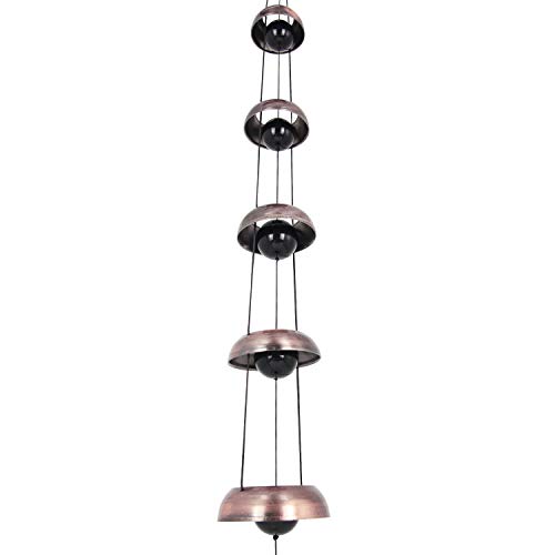 Copper Wind Chimes, Temple Wind Chime,Feng Shui Wind Chimes for Home Yard Outdoor Decoration