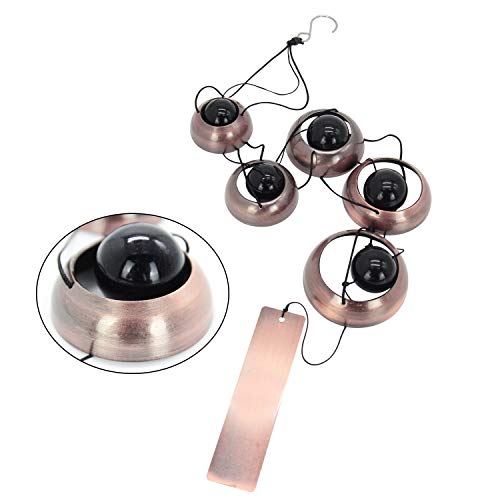 Copper Wind Chimes, Temple Wind Chime,Feng Shui Wind Chimes for Home Yard Outdoor Decoration