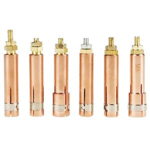 Capacitor Discharge (CD) Stud Welding Gun with 6pcs M3 to M10 Collet Welding Torch Set