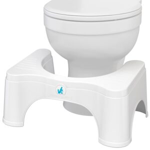 squatty potty original toilet stool 2.0 base 7", white, 1 count