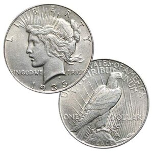 silver peace dollar $1 au
