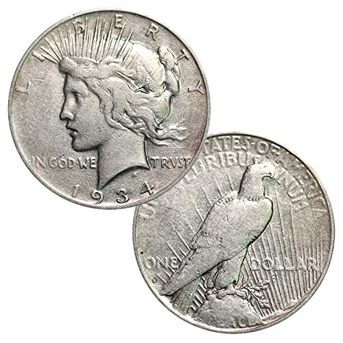 1922-1935 Silver Peace Dollar Circulated $1 Circulated