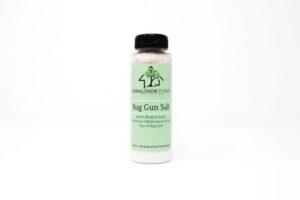 bug gun salt from donaldson farms - 1,500 shots of specially blended salts for most effective use - original bug gun salt