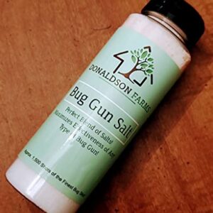 Bug Gun Salt from Donaldson Farms - 1,500 Shots of Specially Blended Salts for Most Effective Use - Original Bug Gun Salt