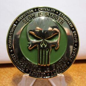 Central New Hampshire Police Special Operations Unit Punisher Challenge Coin