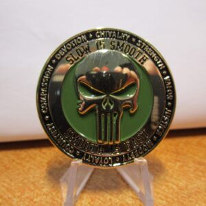 Central New Hampshire Police Special Operations Unit Punisher Challenge Coin