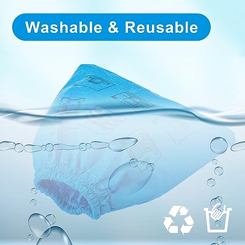 Ximoon VRC2 Cloth Filter Replacements Vacmaster Wet/Dry Vacuums (1.5 to 3.2 gallon) for Armor All AA155 AA255 AA255W AA256 VOM205P 0901-6 Pack