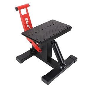 motorcycle jack dirt bike stand lift - adjustable hydraulic lift save effort hoist table height lifting stand