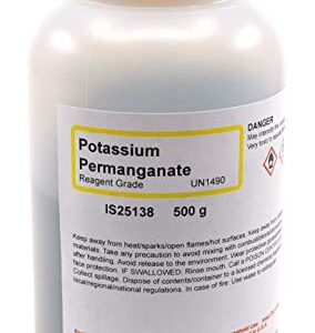 Potassium Permanganate Powder, 500g - Reagent-Grade - The Curated Chemical Collection by Innovating Science