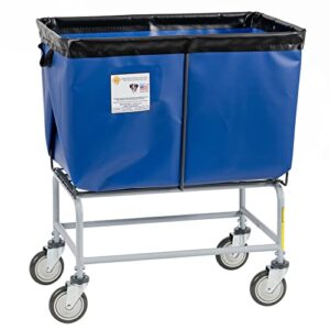 r&b wire™ 466 elevated vinyl truck, 6 bushel capacity, blue, made in usa