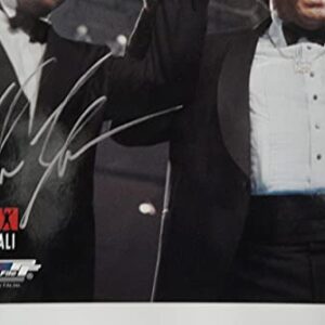 Mike Tyson Hand Signed Autographed 16X20 Photo w/Muhammad Ali Don King JSA COA