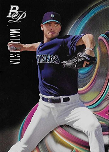 2018 Bowman Platinum Top Prospects #TOP-37 Matt Festa NM-MT Seattle Mariners Official MLB Baseball Trading Card in Raw (NM or Better) Condition