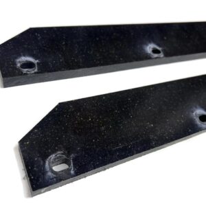 Vital All-Terrain 1/2" Poly Cutting Edge Scraper BAR for John Deere 54" Front Mount Snow Blade Plow