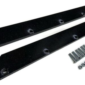 Vital All-Terrain 1/2" Poly Cutting Edge Scraper BAR for John Deere 54" Front Mount Snow Blade Plow