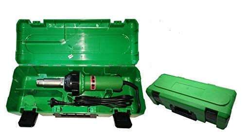 110V 1600W Plastic Hot Air Welding Gun Heat Plastic Welder Torch Plastic Welding Gun Hot Air Gun Kit with Nozzles and Roller