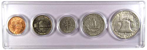 1940 Year Set 5 Coins in AG About Good or Better Condition Collectible Gift Set