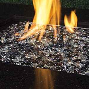 Bond Manufacturing 50710 LavaGlass Round Firepit Dispersion Glass, Midnight Sky