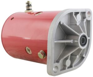 new premium snow plow pump motor compatible with western & fisher snow plow applications replaces mue6103 1899628-m030sm mm18996 a5819 117-3915 amt0601 56062 58062 406-04101 rm00053 46-2584 46-3618