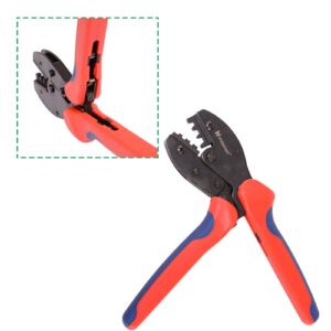 Voilamart Solar Crimping Tool Connectors for 2.5mm² 4mm² 6mm² Wire Terminal Solar Panel PV Cable Pliers