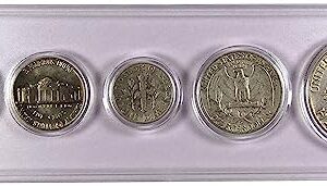 1942 Year Set 5 Coins in AG About Good or Better Condition Collectible Gift Set