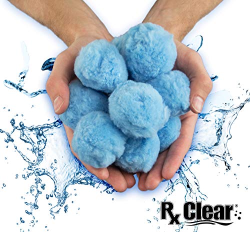 Rx Clear Blue Luster Filter Media for Swimming Pool Sand Filters | Alternative to Sand and Filter Glass | Specialty Technology Helps Keep Pools Clean | Lasts for Several Seasons | Individual Pack