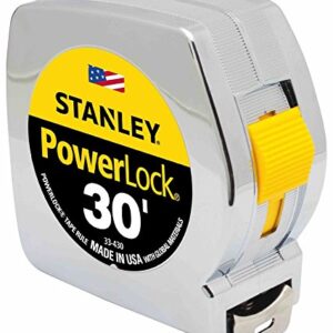 Stanley 33-430 1" X 30' PowerLock Tape Measure, 4 Pack