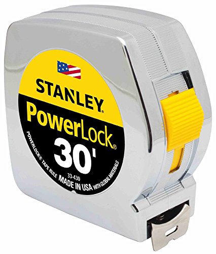 Stanley 33-430 1" X 30' PowerLock Tape Measure, 4 Pack