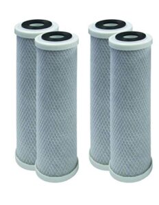 4 pack of compatible filters for pentek cfb-pb10 water filter