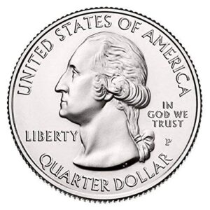 2018 P, D BU National Park Quarter 10 Coin Set Uncirculated