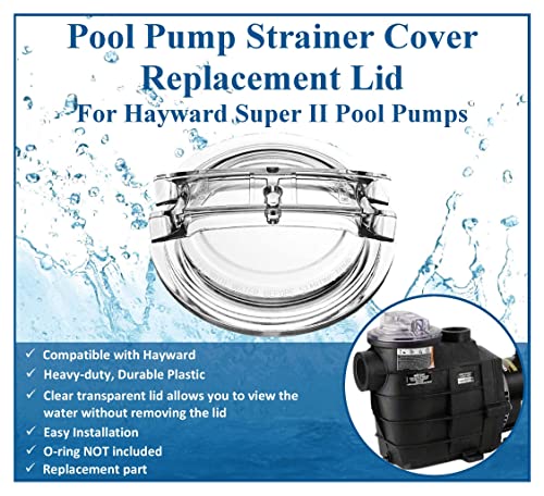 New JSP Pool Pump Replacement Threaded Lid Compatible with Hayward Super II 2 SPX3100D