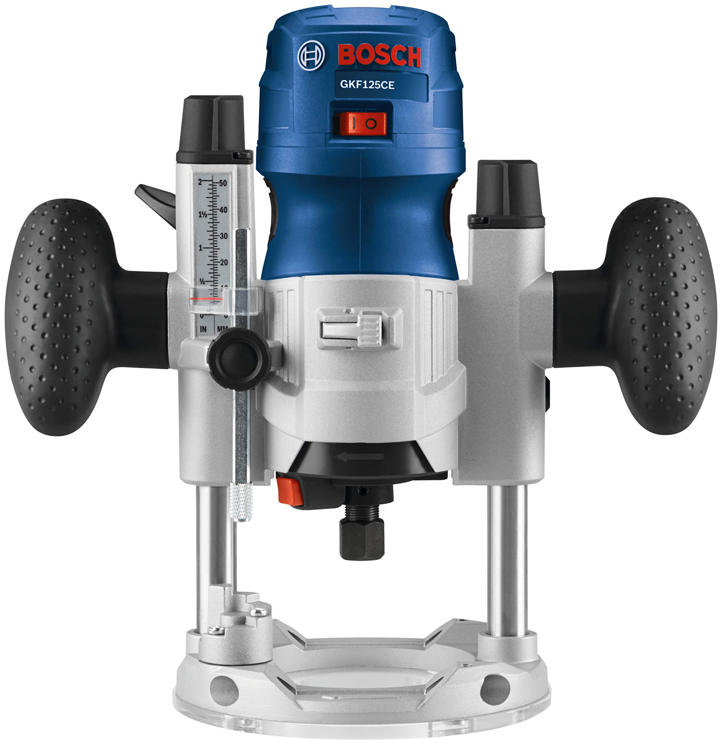 Bosch GKF125CEPK Colt 1.25 HP (Max) Variable-Speed Palm Router Combination Kit , Blue, 5.8 x 11 x 10.5 inches