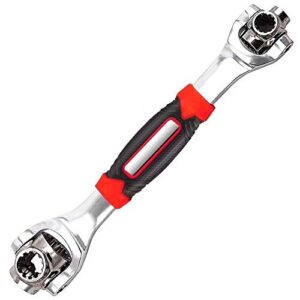 ipstyle universal wrench 48 in 1 socket wrench multifunction wrench tool with 360 degree rotating head, spanner tool for home and car repair