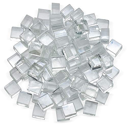 American Fireglass 1/2" Starfire Luster Cubes - 10 Lb Bag