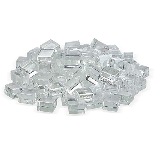 American Fireglass 1/2" Starfire Luster Cubes - 10 Lb Bag